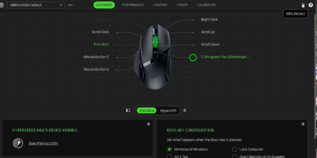 Razer Basilisk V3 X Hyperspeed Ασύρματο RGB Gaming Ποντίκι 18000 DPI Μαύρο