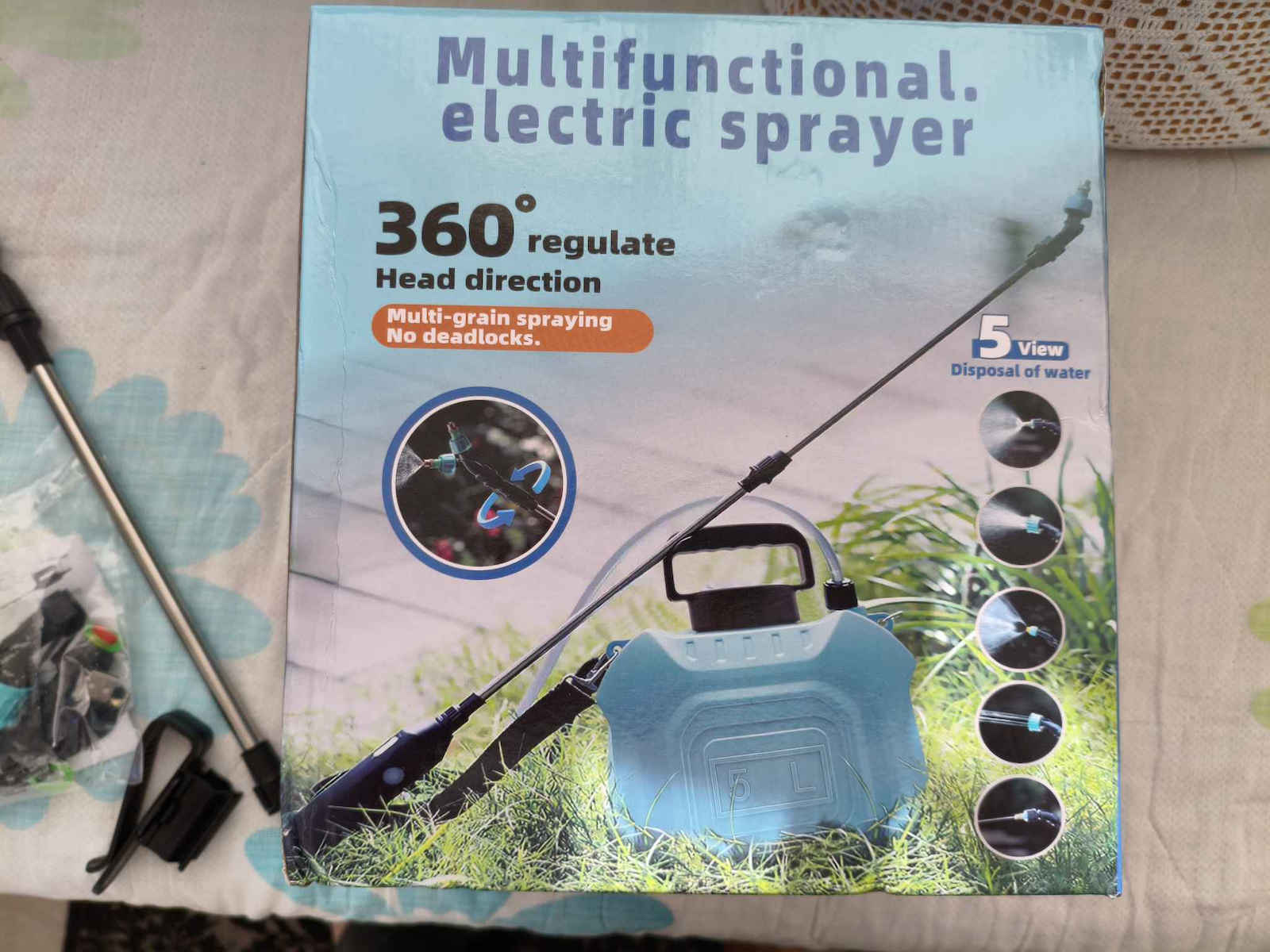 Sprüher Elektrisch mit Kapazität 5Es