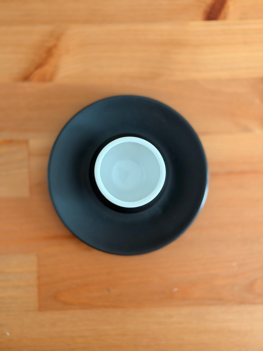 GTSA Cup Espresso Porcelain Black 70ml