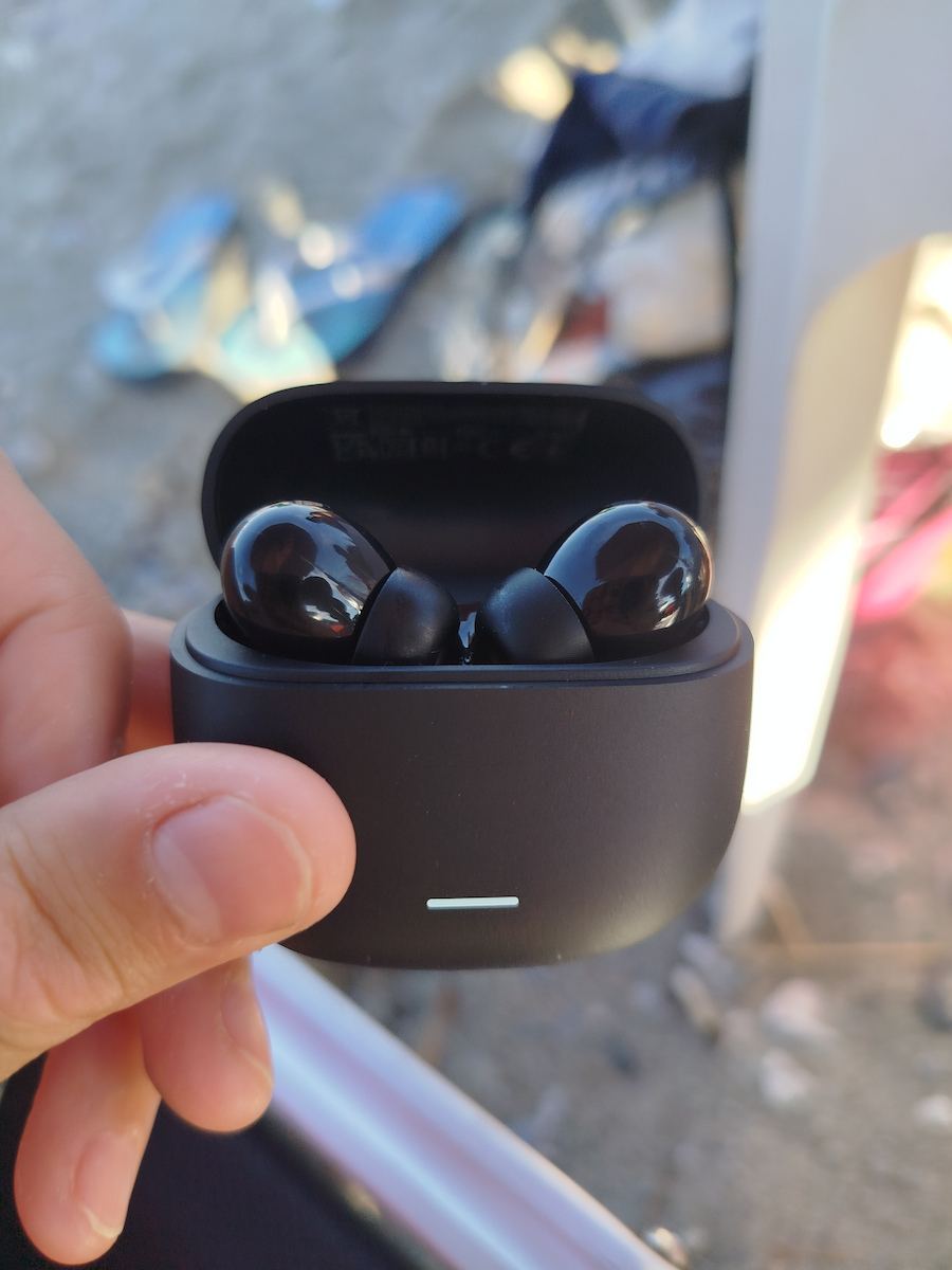 Xiaomi Redmi Buds 8 Lite Bluetooth Handsfree Ακουστικά με Αντοχή στον Ιδρώτα και Θήκη Φόρτισης Μαύρα