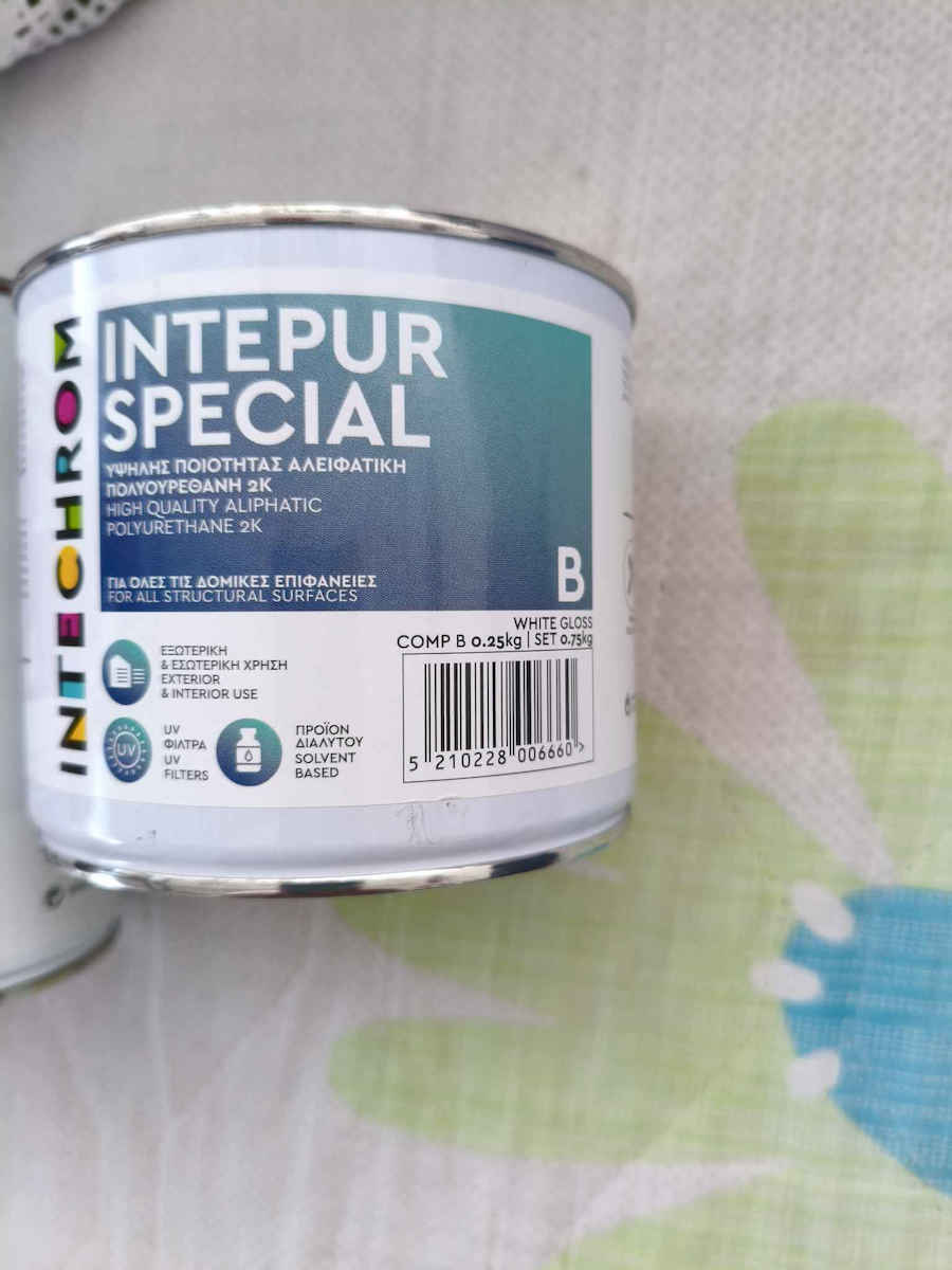 Intechrom Intepur Lux Емайл Бял 750мл