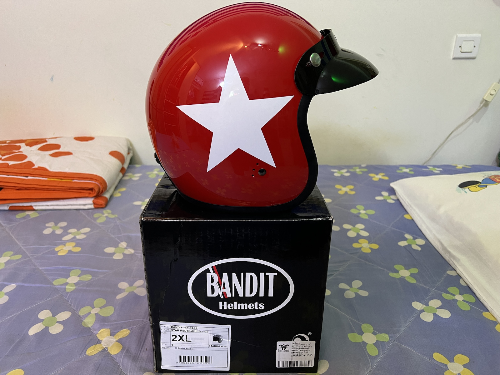 Bandit Jet Star Κράνος Μηχανής Jet