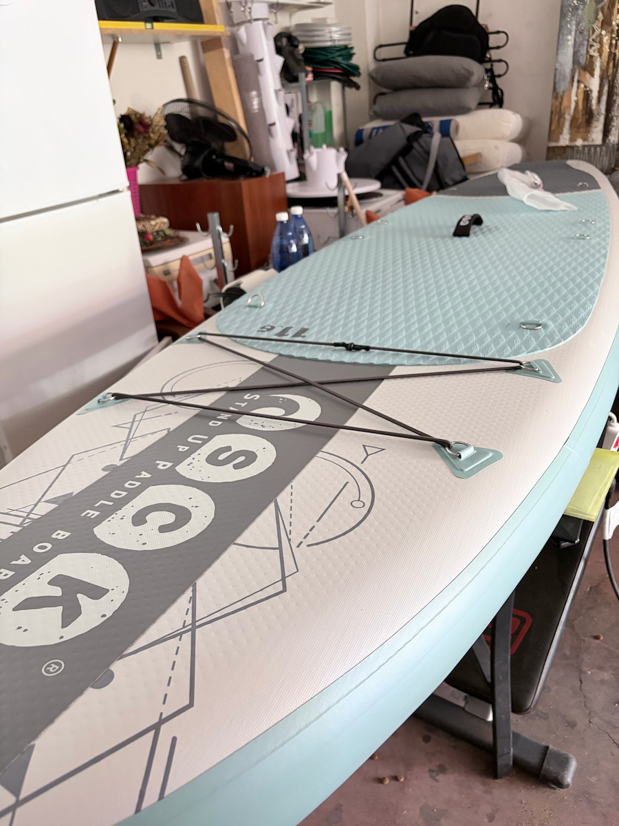 SCK Mare Nero 11.6 Φουσκωτή Σανίδα SUP / Kayak με Μήκος 3.5m Μαύρη