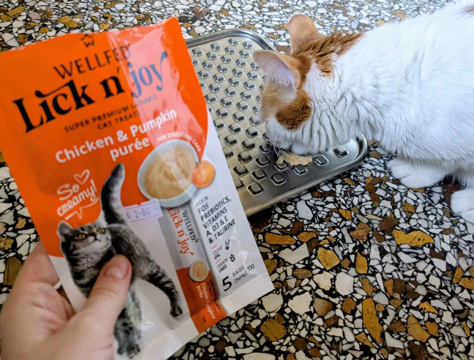 Wellfed Wet Food for Cats in Pouches with Chicken, Pumpkin and Potatoes 5x14gr