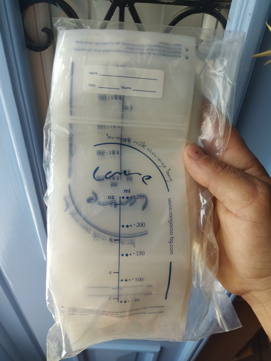 Cangaroo Care Breast Milk Storage Bags 250ml 40 Pieces