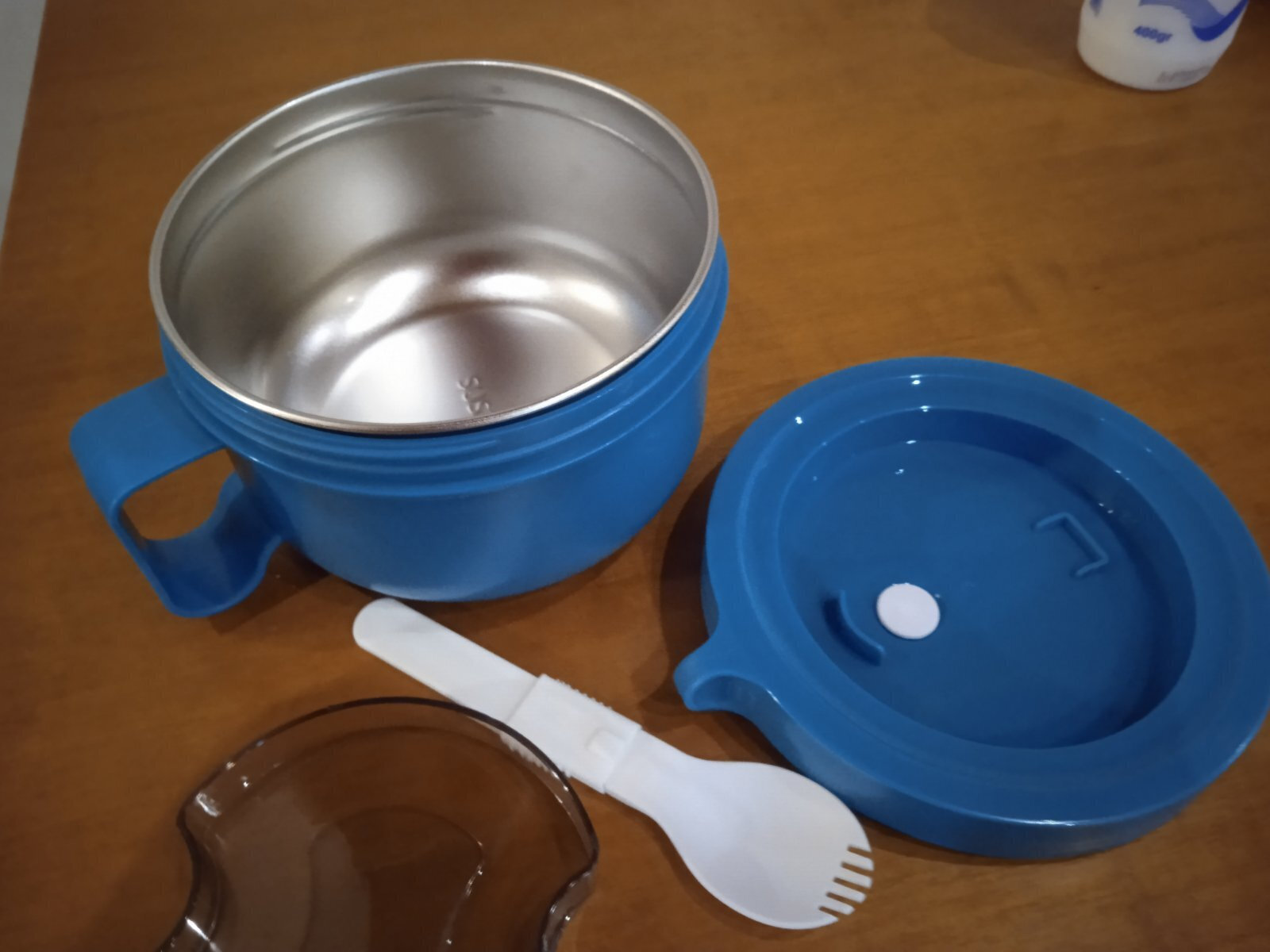 Nava Cutie pentru Mâncare Termos Inox Light Blue 850ml 1buc