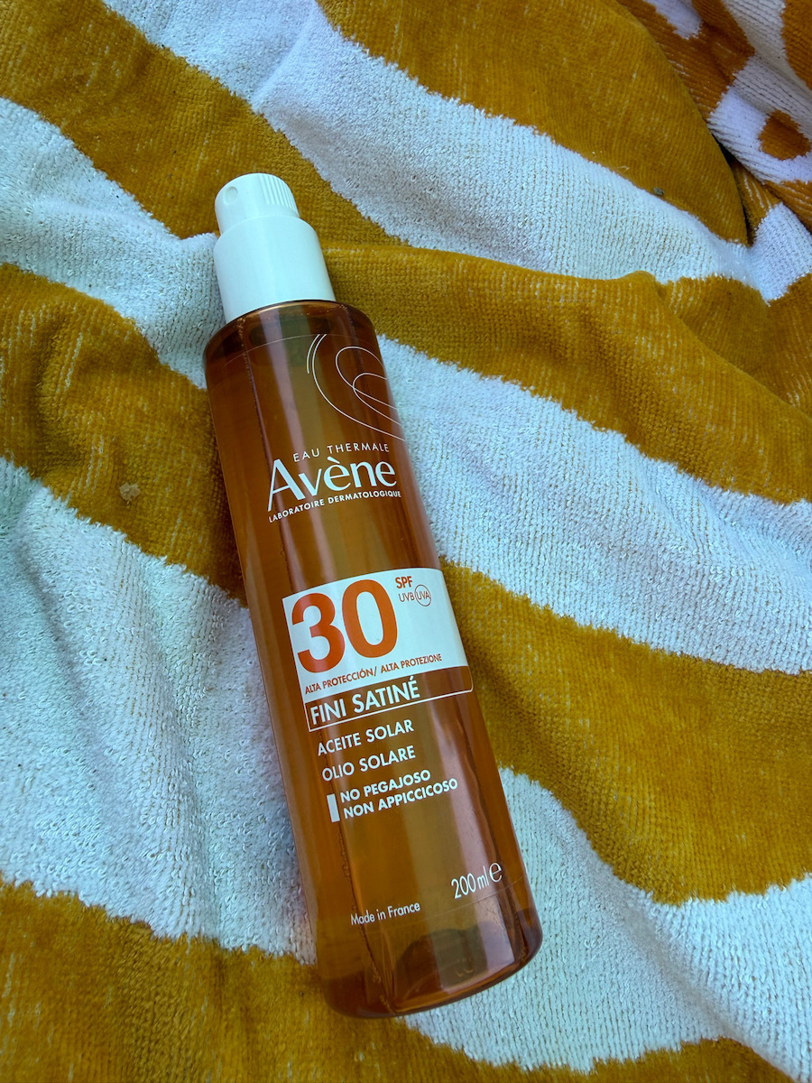 Eau Thermale Avène Huile Solaire Waterproof Body Sunscreen Oil SPF30 in Spray 200ml