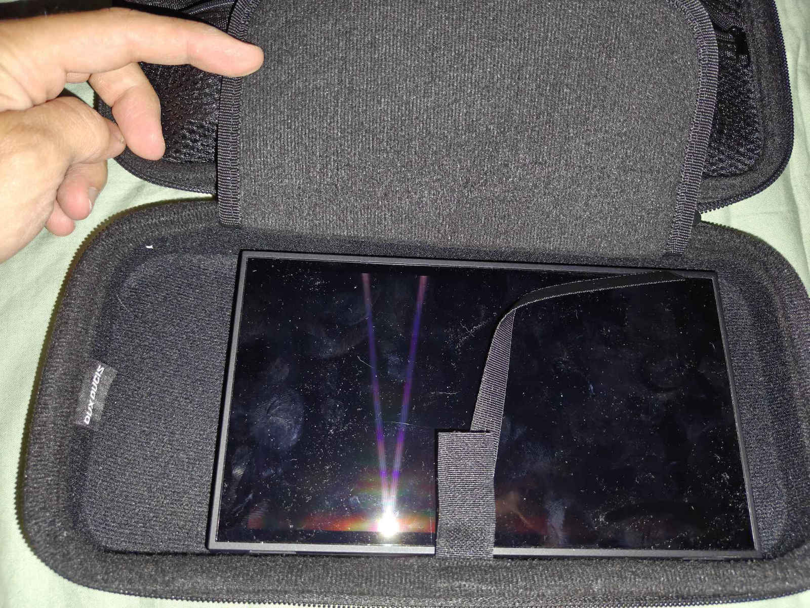 Dux Ducis Υφασμάτινη Θήκη Μεταφοράς για Κονσόλα Switch 2 Μαύρη