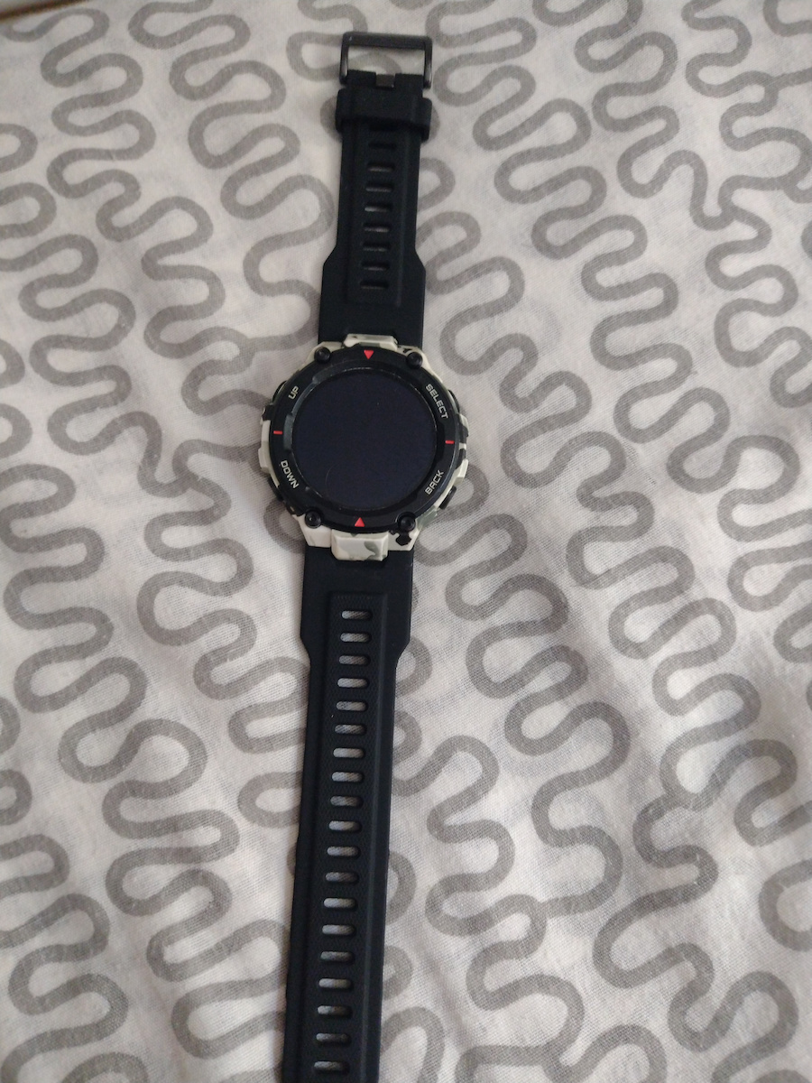 Tactical 606 Λουράκι Σιλικόνης Μαύρο (Amazfit T-Rex)