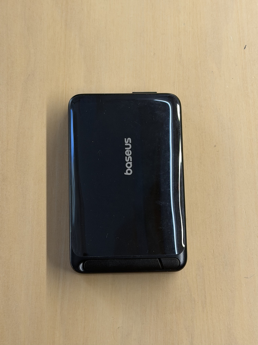 Baseus Nomos MagSafe Power Bank 10000mAh 45W με Θύρα USB-C Power Delivery Μαύρο