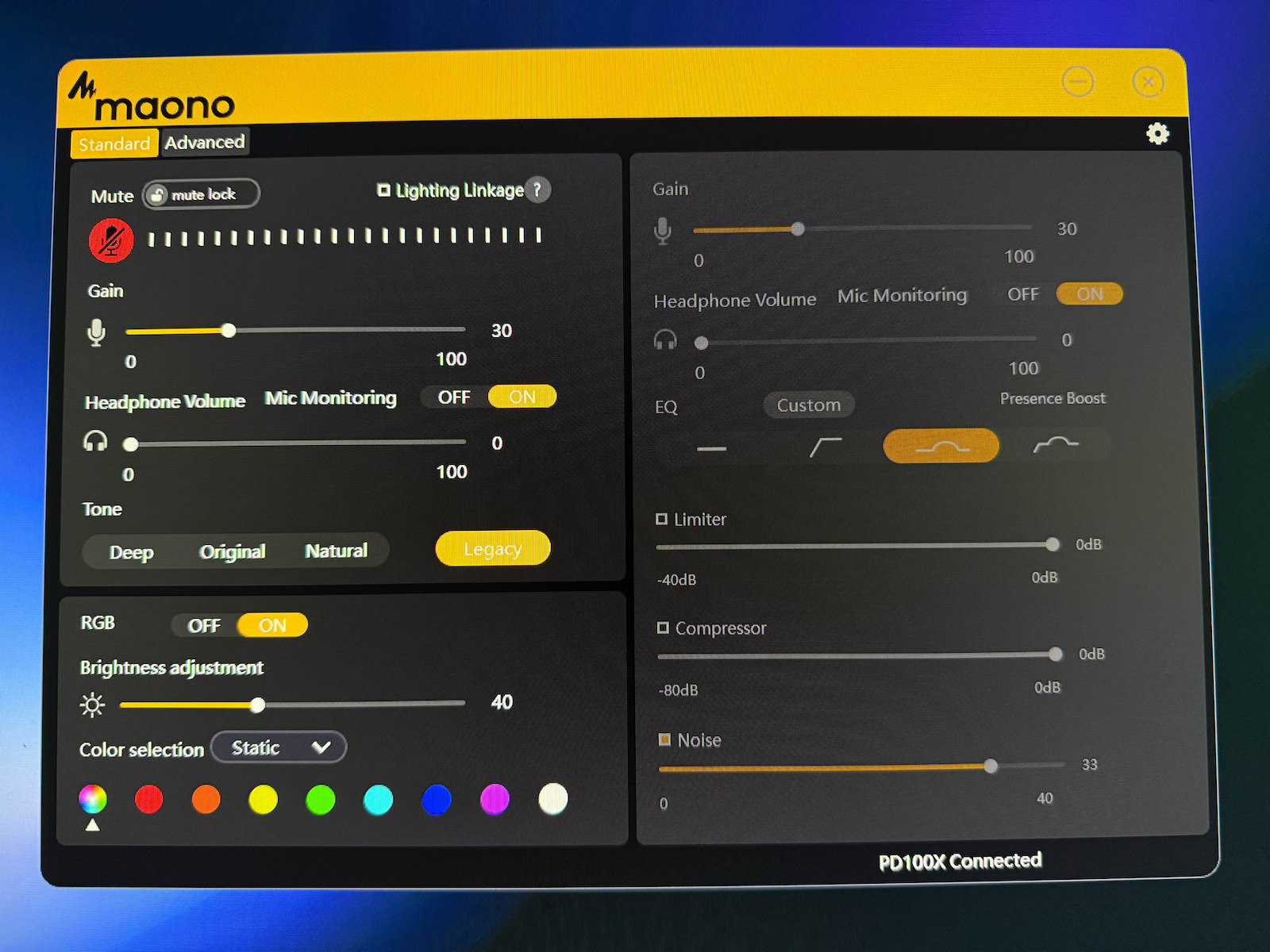 Maono PD100X Δυναμικό Microphone XLR / USB