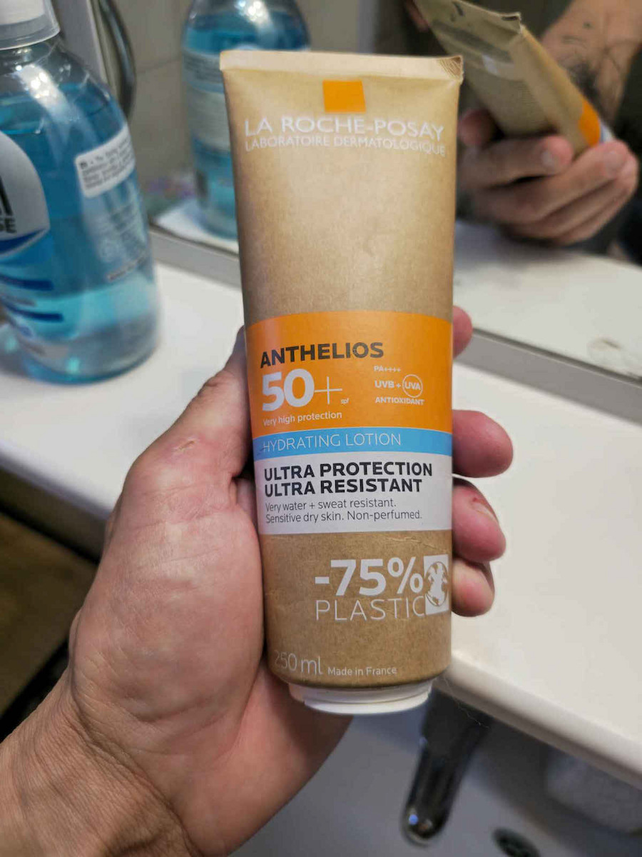 La Roche Posay Anthelios Eco-Conscious Waterproof Body Sunscreen Cream SPF50 250ml