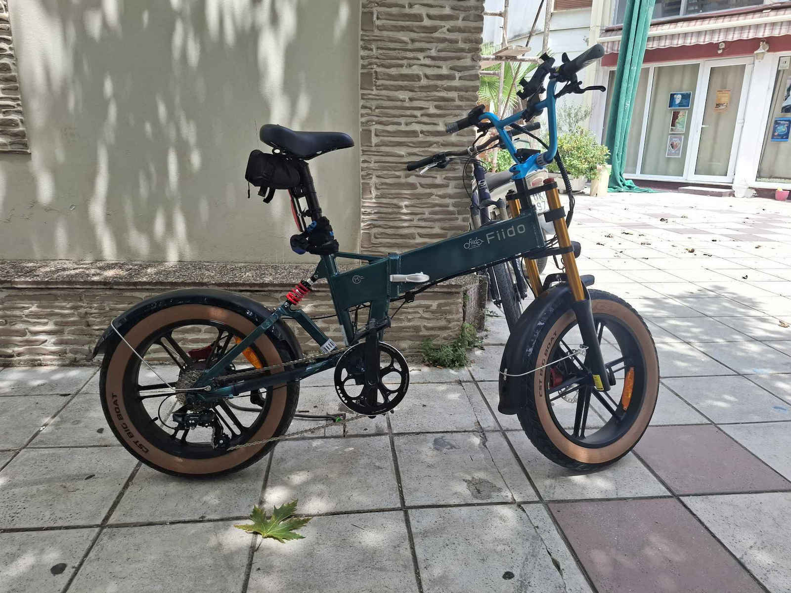 Fiido 20" Green Foldable City Electric Bicycle