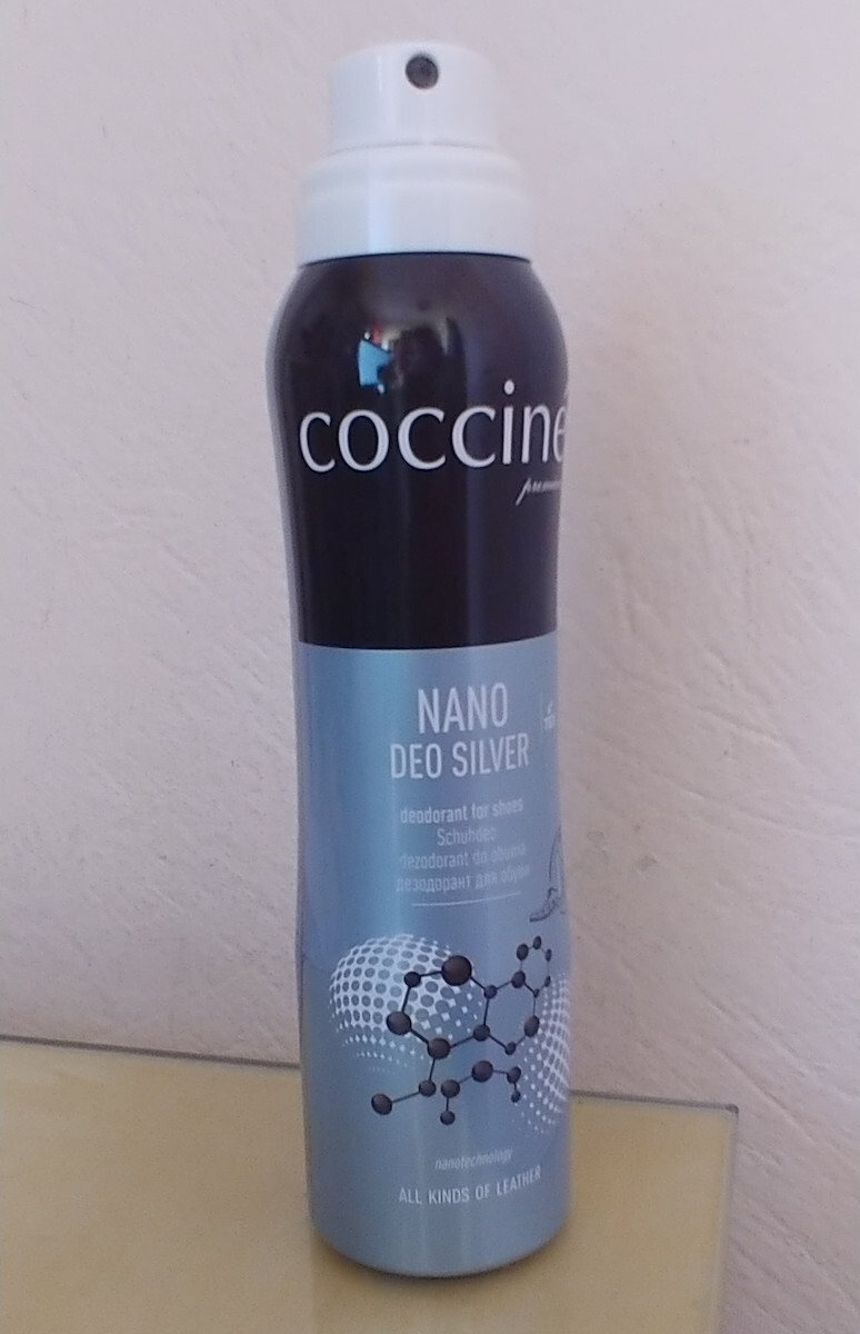 Zes-20 Set 3x Shoe Deodorant Nano Deo Silver Coccine 150ml