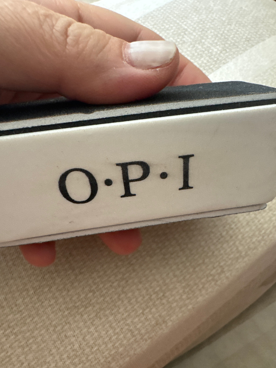 OPI Manicure Nail Buffer Buffer Sparkling