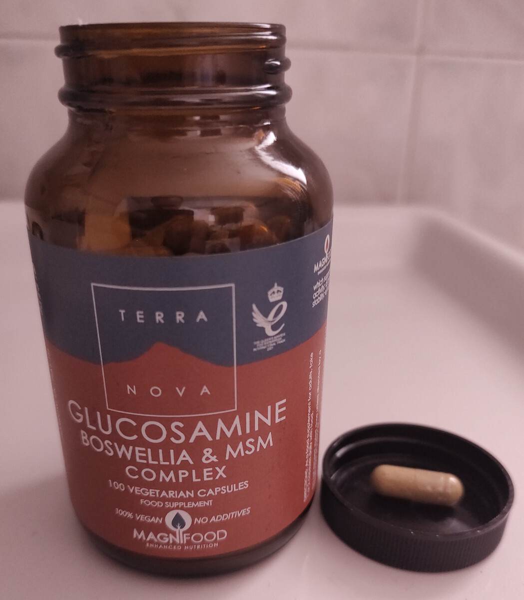 TerraNova Glucosamine Boswellia & MSM Complex Συμπλήρωμα για την Υγεία Αρθρώσεων & Οστών 100 φυτικές κάψουλες