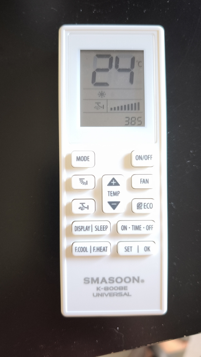 Universal Remote Control for Air Conditioner