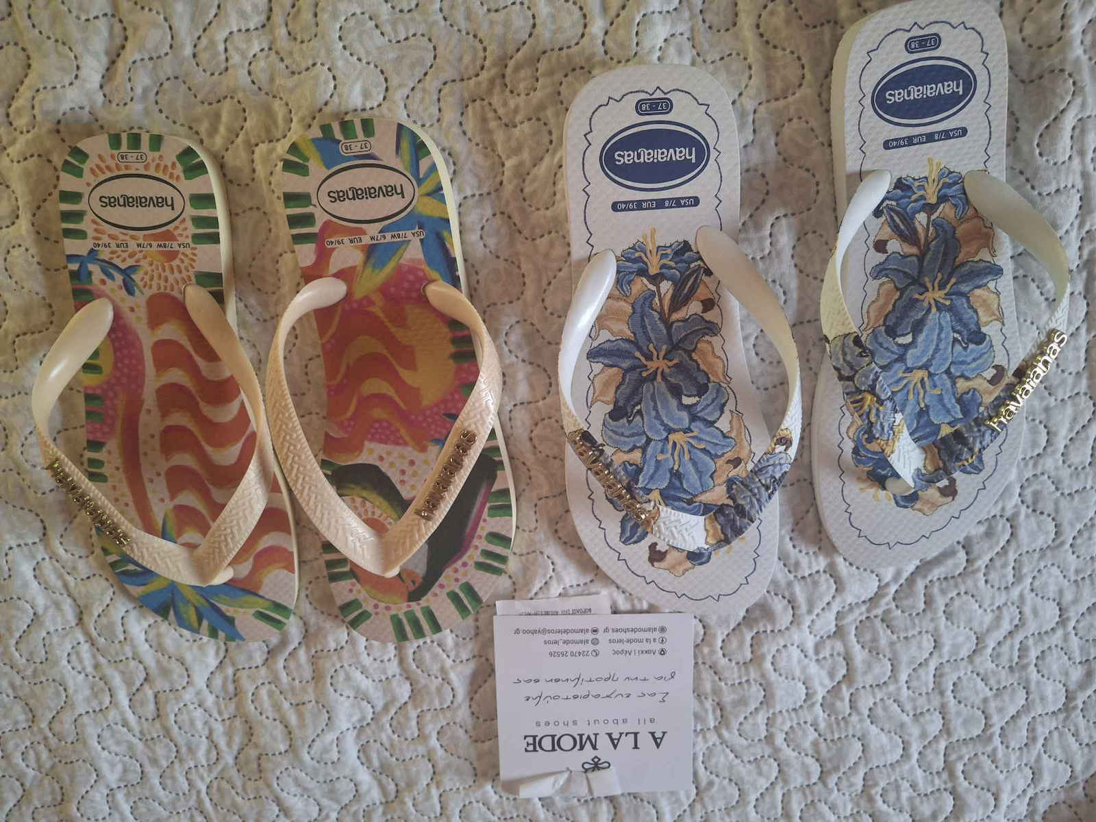 Top Bossa Flip Flops Buttercream