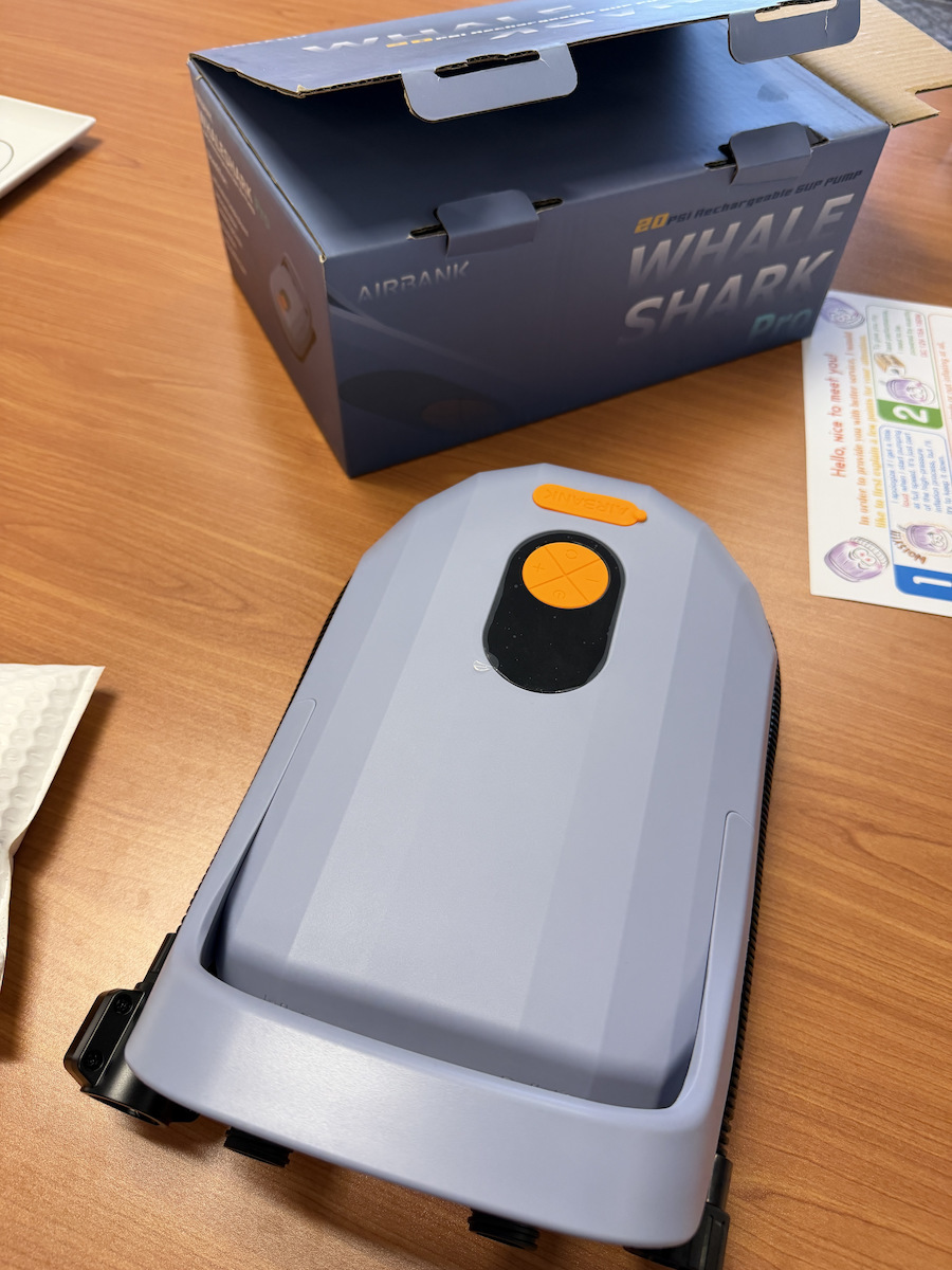 Airbank Whale Shark Pro Επαναφορτιζόμενη Ηλεκτρική Τρόμπα για Φουσκωτά