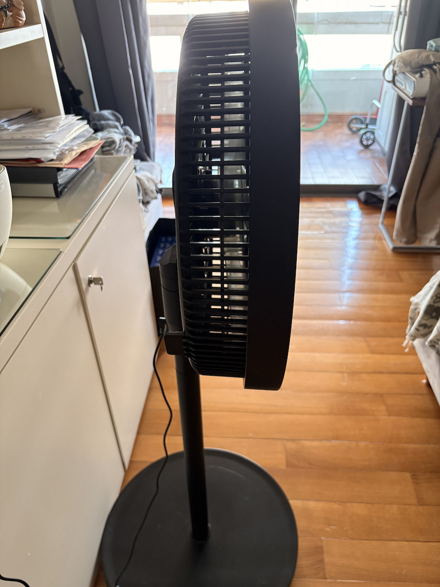 Singer Ανεμιστήρας Ορθοστάτης 34W Διαμέτρου 40cm με Τηλεχειριστήριο Μαύρος