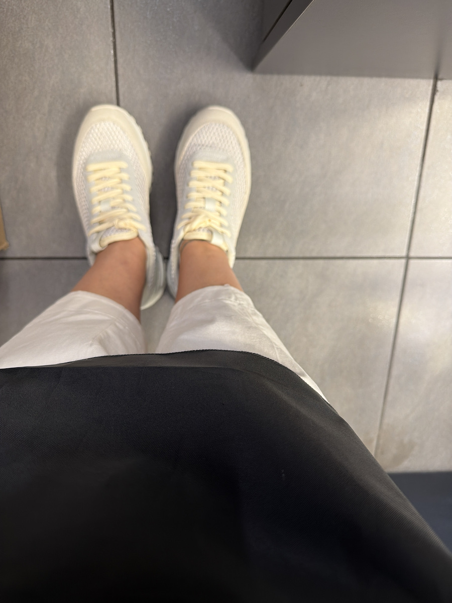 Runner Sneakers Ecru