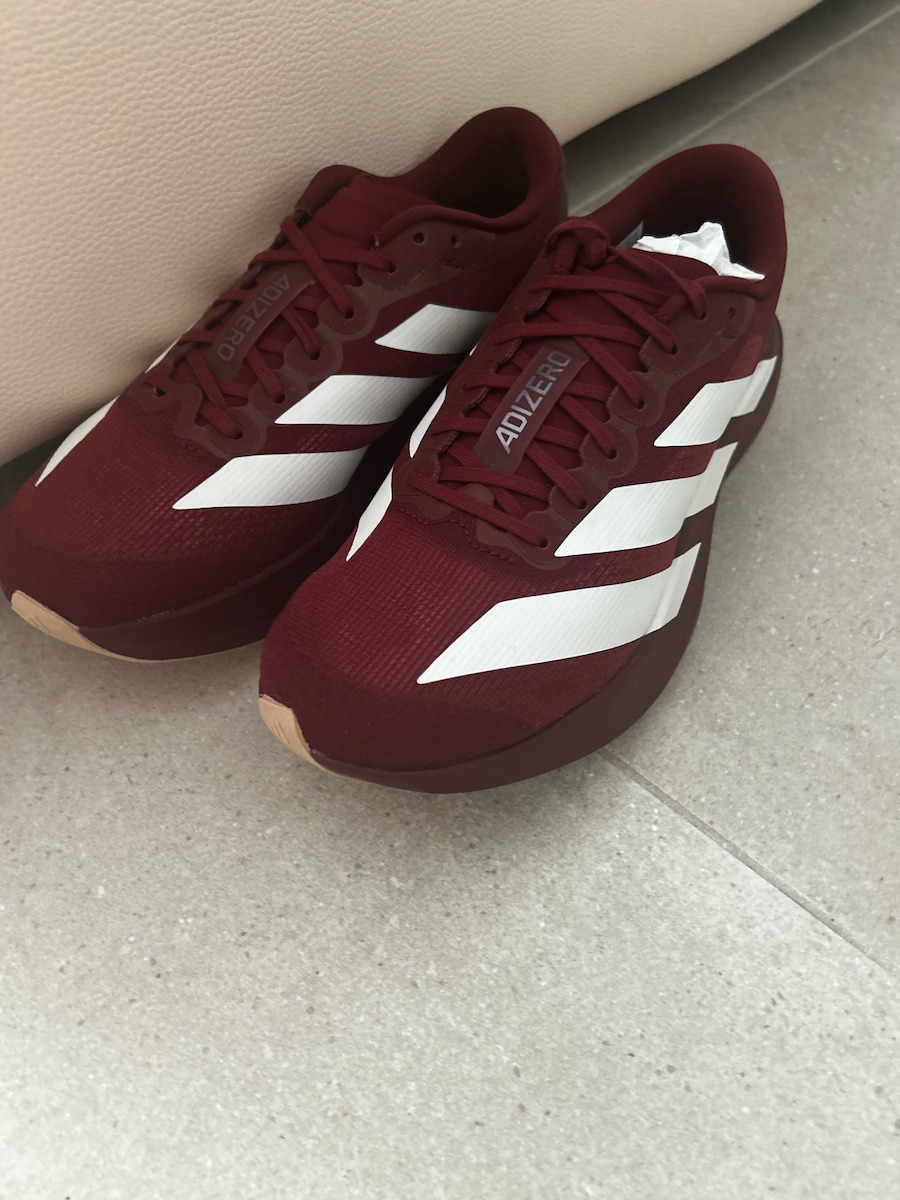 Adizero Мъжки Сникърси Бордо