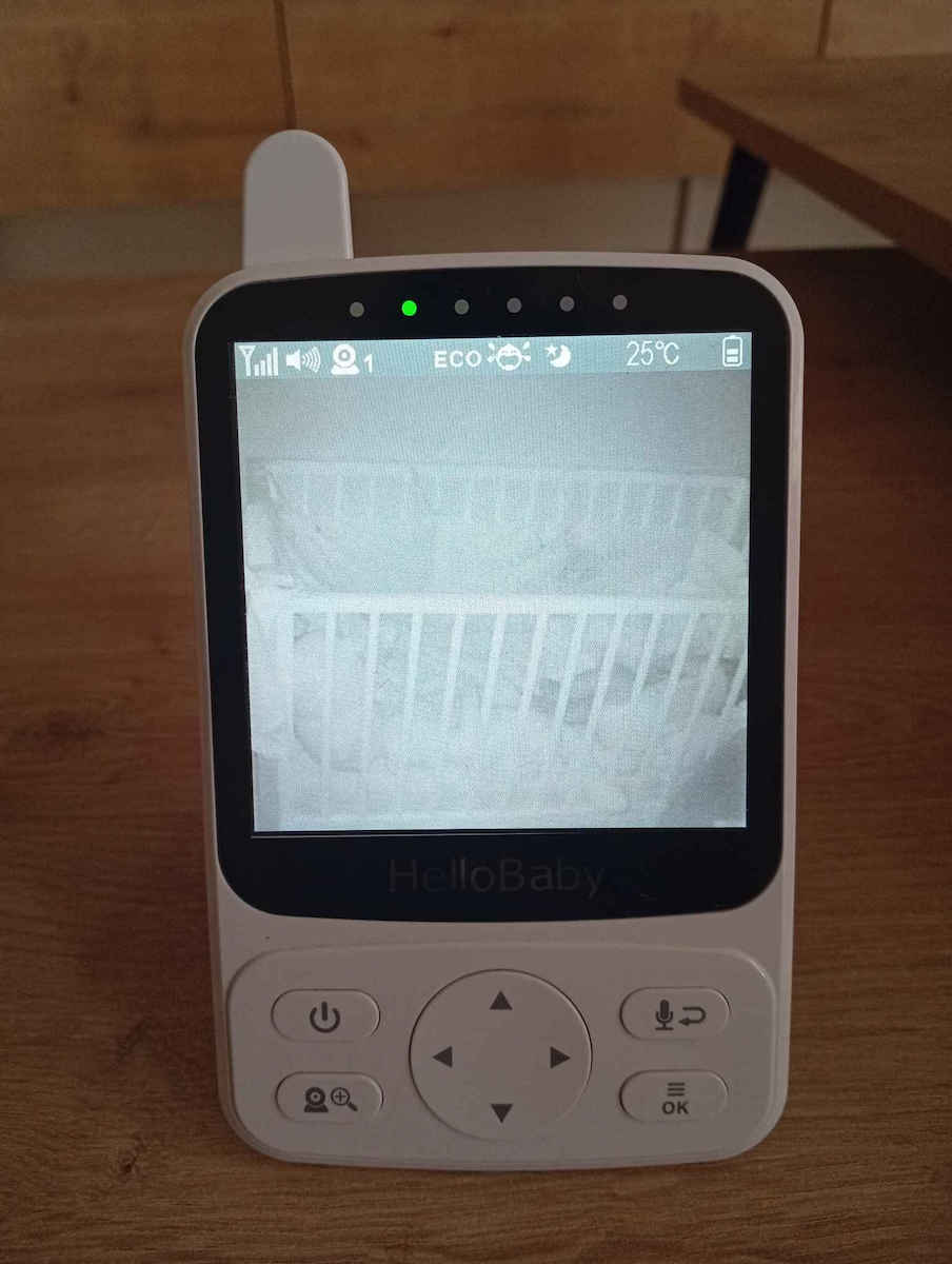 HelloBaby Wireless Baby Monitor , Two-way Communication & Lullabies