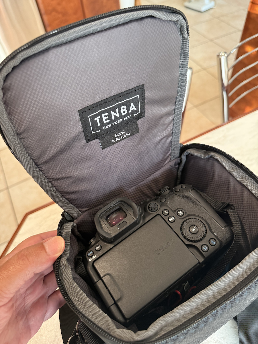 Tenba Axis V2 Top Loader 4L Camera Shoulder Bag Black