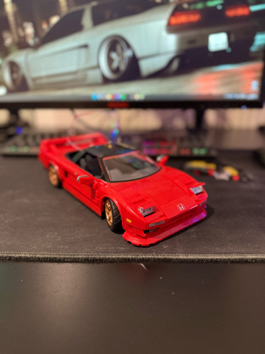 Mattel Brick Shop Τουβλάκια Hot Wheels ’90 Acura NSX για 10+ Ετών 876τμχ