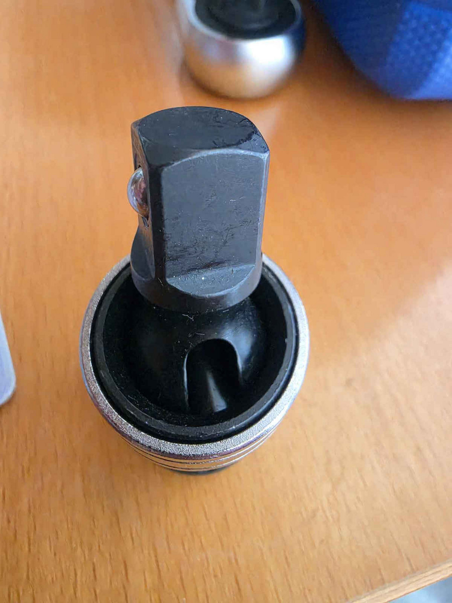 Yato Pneumatic Swivel Joint Ratchet Extension 1/2" 1/2"