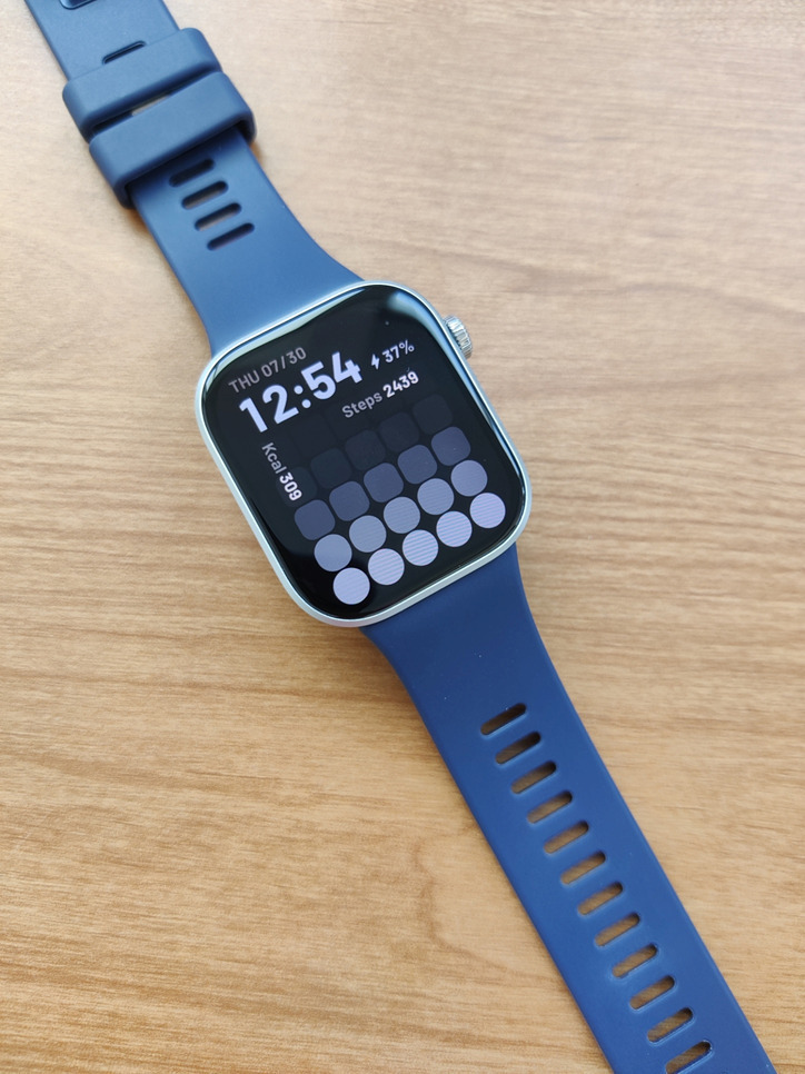 Xiaomi Redmi Watch 6 Aluminium 46mm με Παλμογράφο (Glacier Blue)