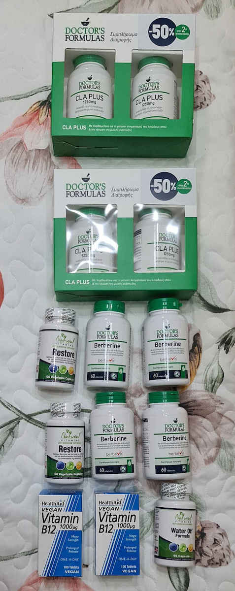 Natural Vitamins Water Off Formula Ειδικό Συμπλήρωμα Διατροφής 60 κάψουλες