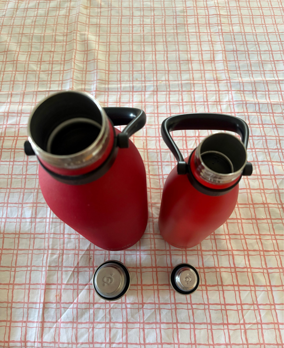 Qwetch Stainless Steel Thermos Bottle BPA Free 750ml Red