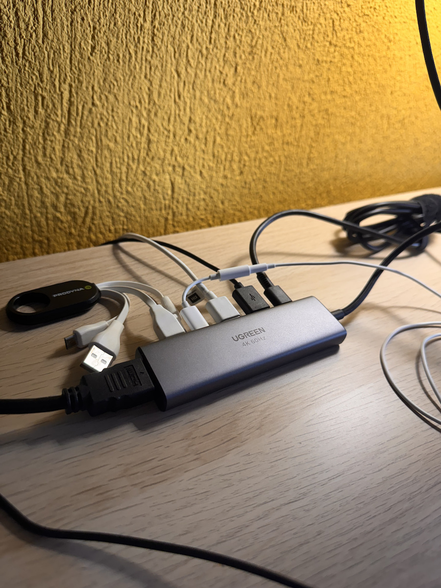 Ugreen CM511 USB-C Docking Station με HDMI 4K PD Γκρι