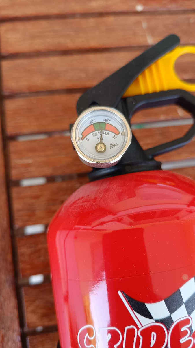Πυροσβεστήρας Αυτοκινήτου Ξηράς Σκόνης 8A 34B C 1kg
