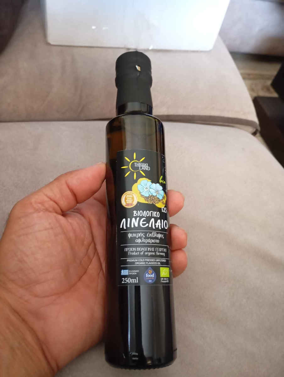 ThrakiLand Organic Product Linseed Oil 250ml