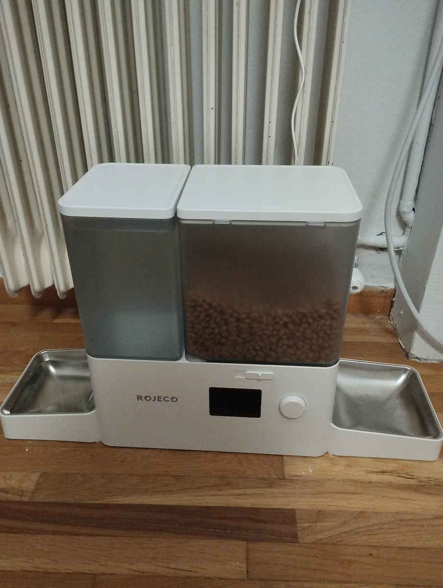 Rojeco Dog & Cat Feeder & Waterer 2 Spots 30x28x34cm