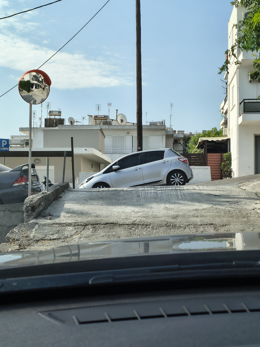 vidaXL Καθρέφτης Κυκλοφορίας 60εκ. από Πλαστικό σε Πορτοκαλί Χρώμα