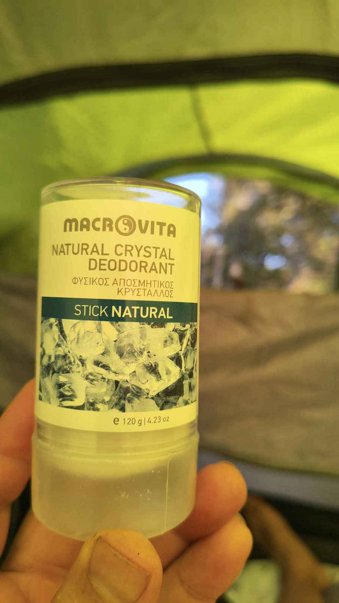 Macrovita Natural Mini Deodorant Crystal In Stick 60gr