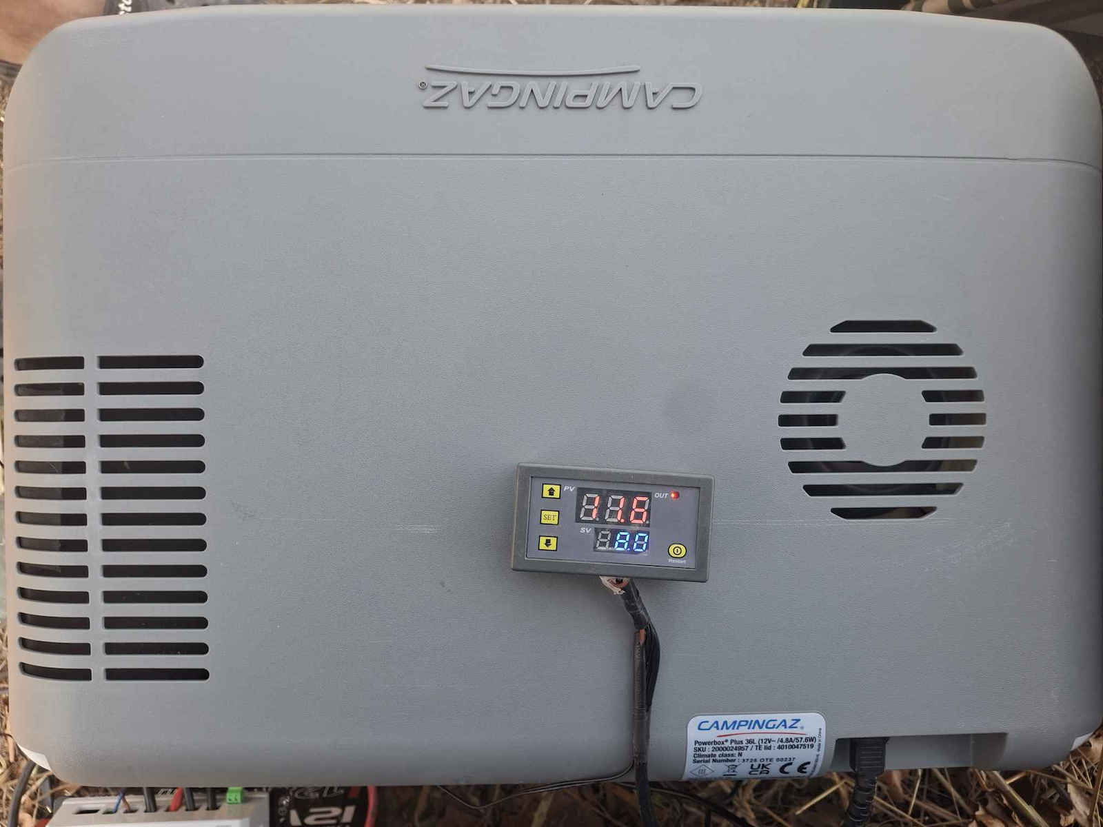 Campingaz Powerbox Plus Frigider Portabil Termoelectric 36lt 12V 230V Gri