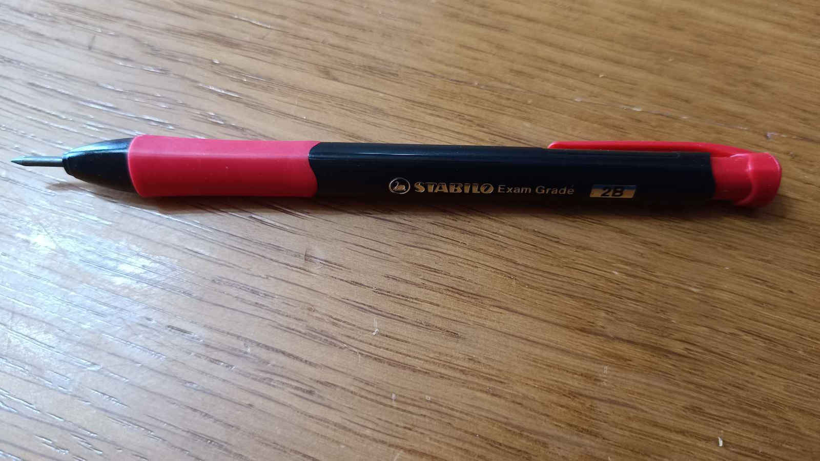 Stabilo Exam Grade Creion mecanic de desen 2mm 1buc Negru
