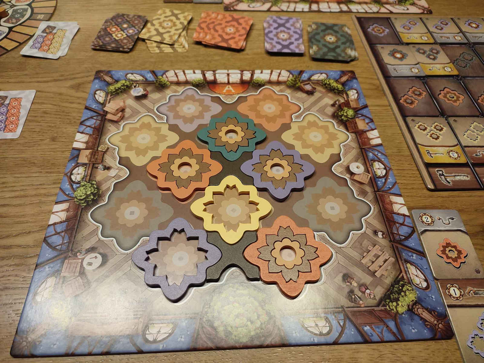 Board Game Intarsia for 2-4 Players 10+ Years Old (EN) Pegasus Spiele