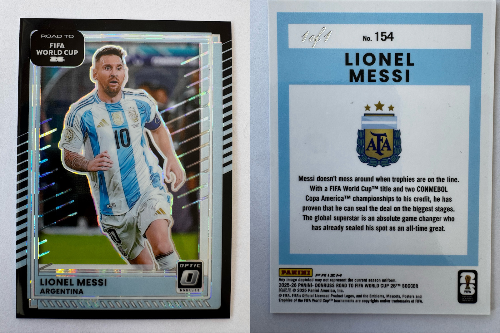Panini Road to World Cup 2026 Donruss Booster Box