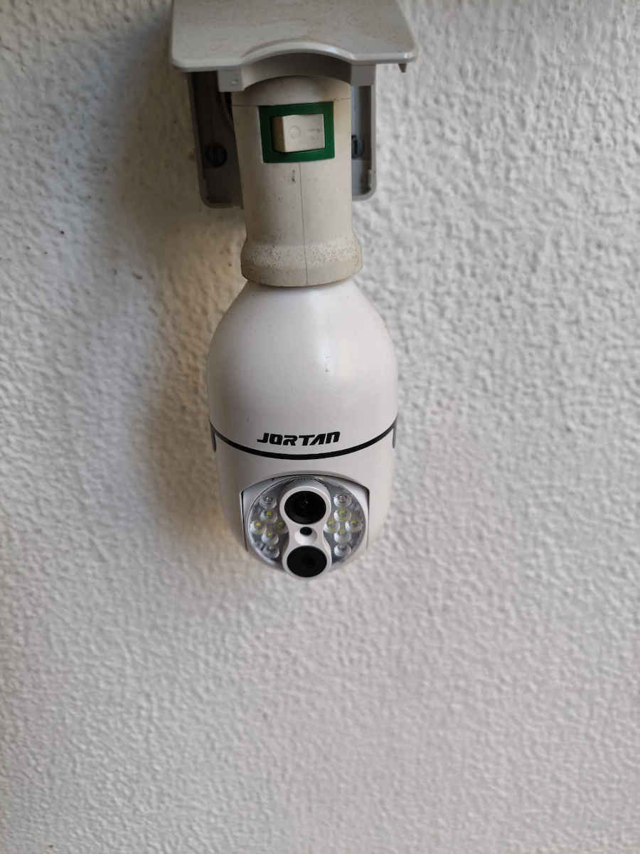 Jortan IP Dual Κάμερα Παρακολούθησης Wi-Fi Full HD 1080p Αδιάβροχη με Ηχείο και Φακό 3.6mm