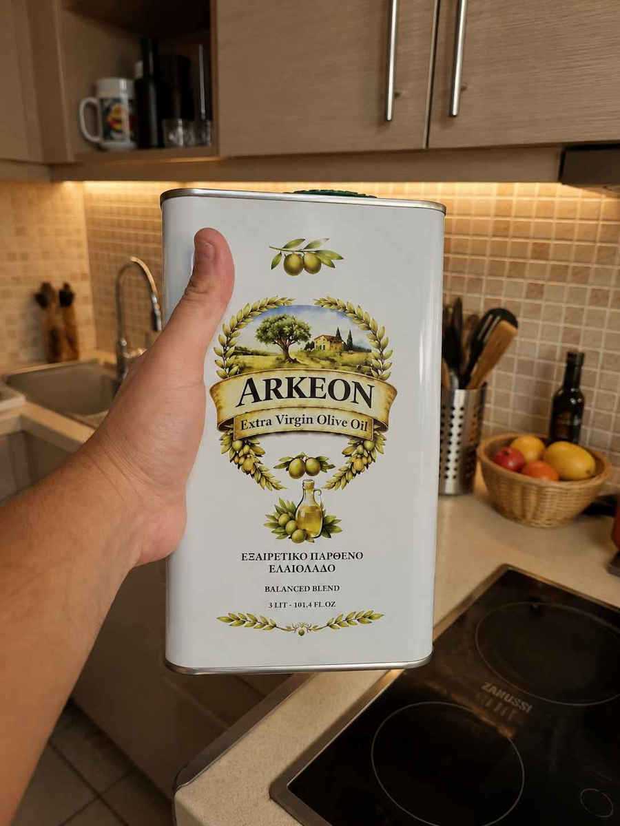 Arkeon Extra Virgin Маслиново Масло с Плодов Аромат 3лт