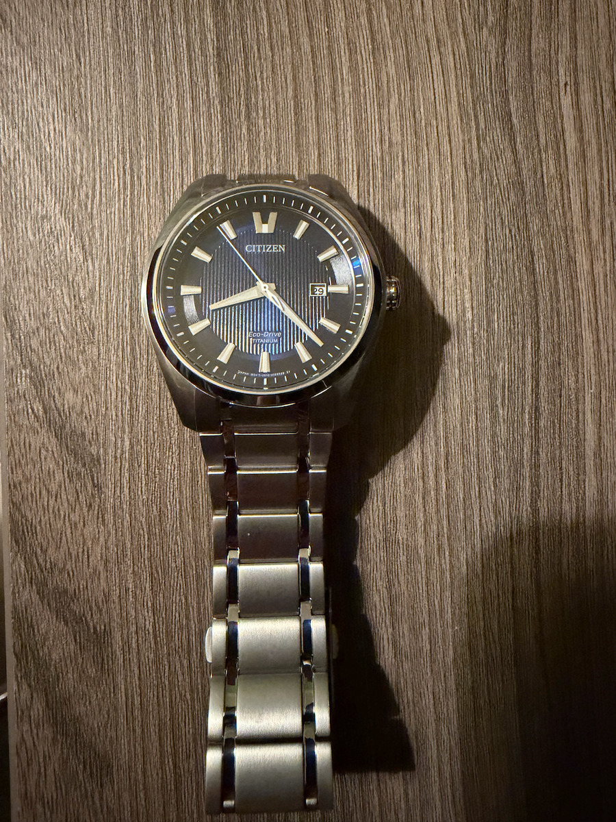 Citizen Men's Watch 42mm Eco - Drive with Silver Metal Bracelet