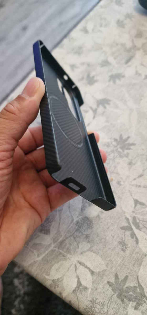 Spigen Air Skin Rückseite Hülle Aramidfaser Kunststoff 1mm Schwarze Galaxy S26 Ultra