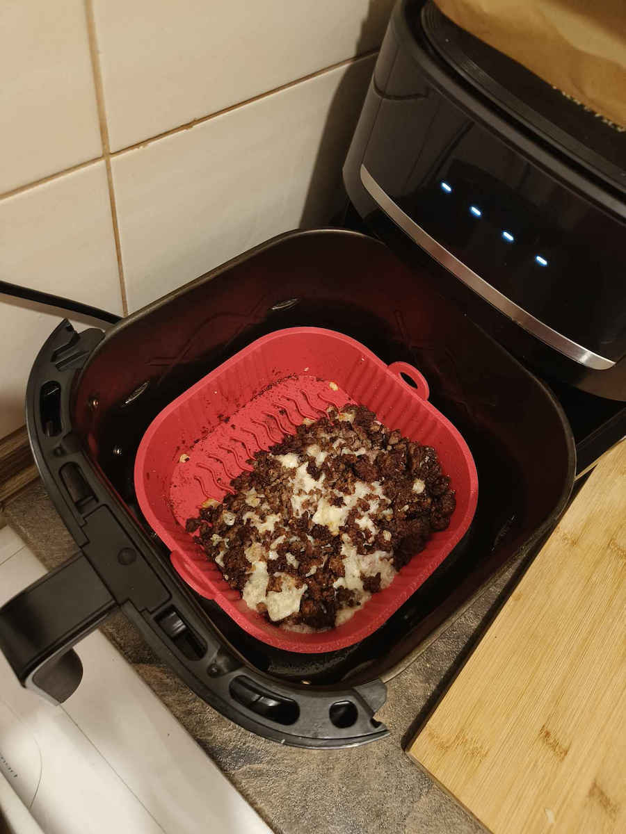 Keskor Formă din Silicon pentru Air Fryer 22x22cm