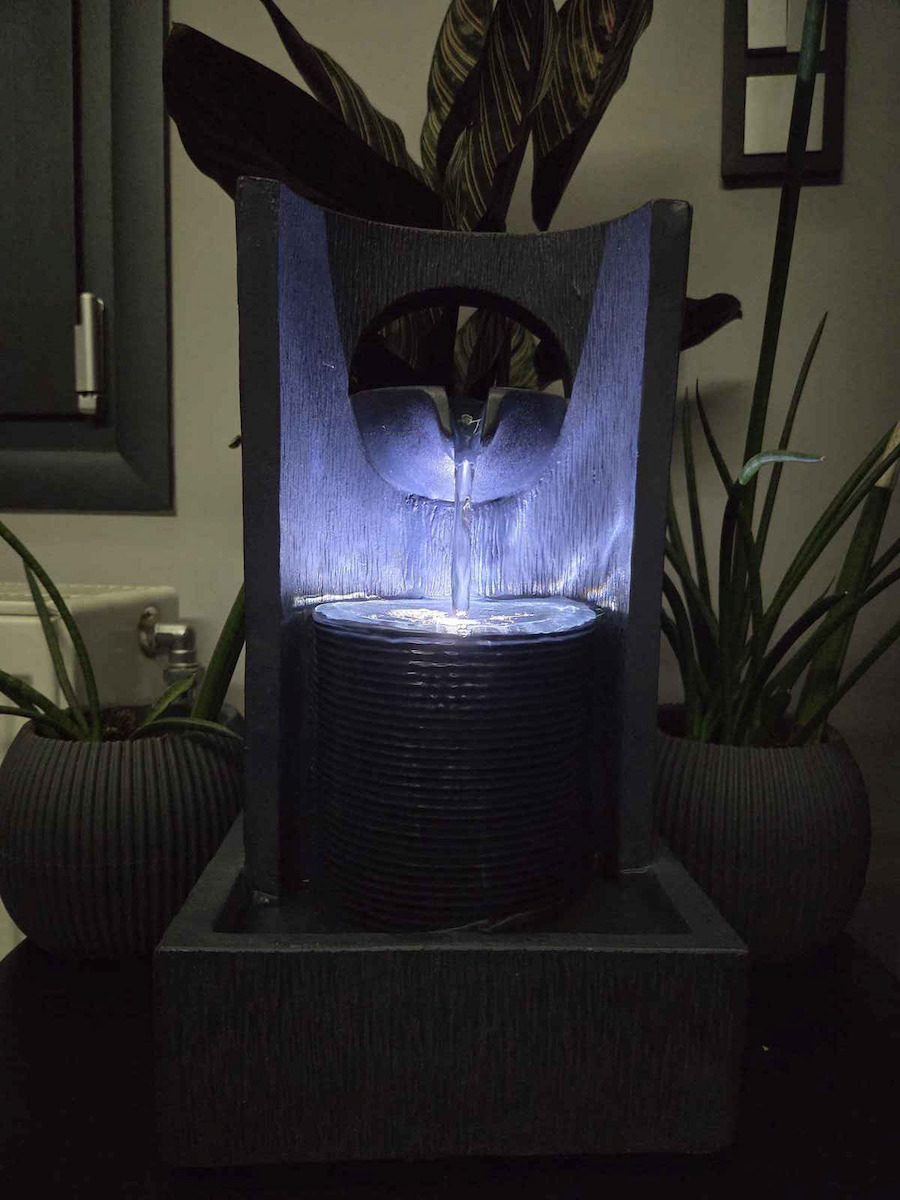 Marhome 15-20364 Fântână cu Iluminare 20.5x17.5x35cm