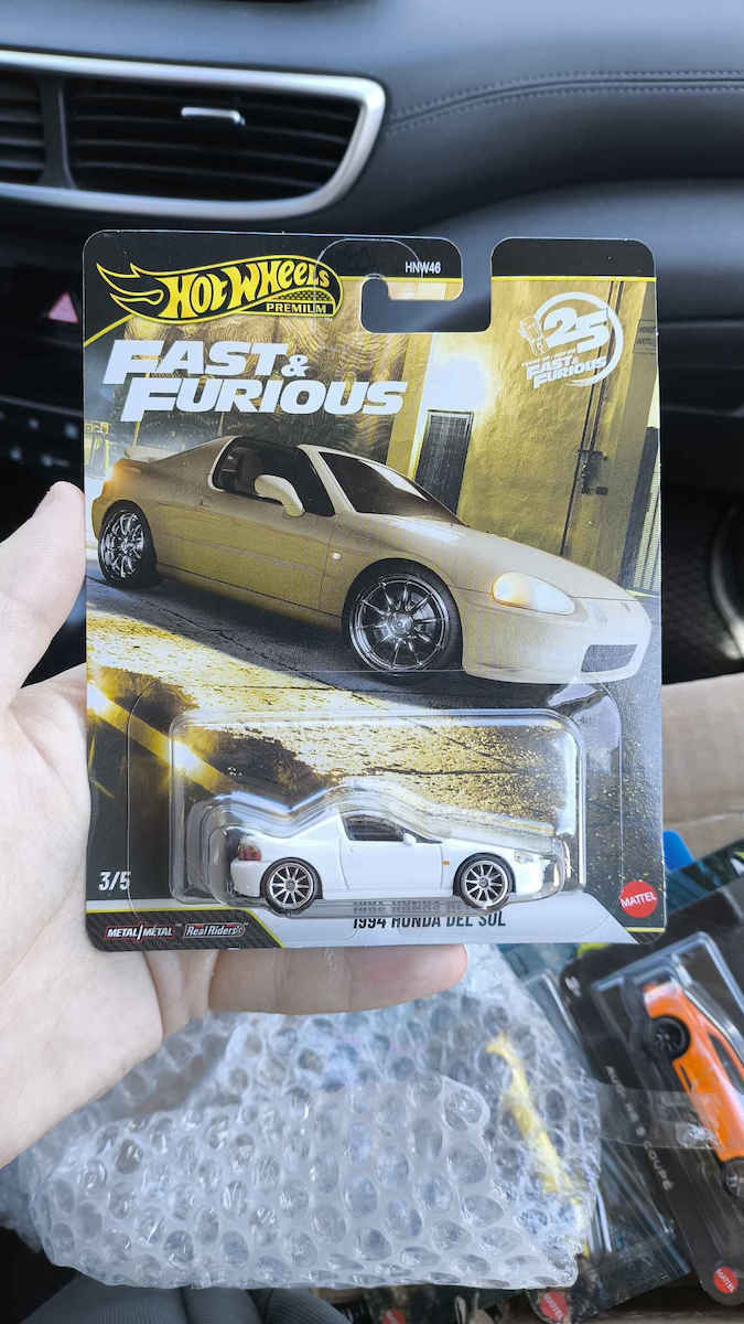 Hot Wheels Premium Car Premium Cars Fast & Furious – Hw Honda Del Sol F1 Formula 1